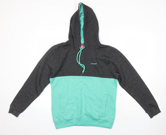 Womens UK Size 14 LA Gear Multicoloured Pullover Hoodie