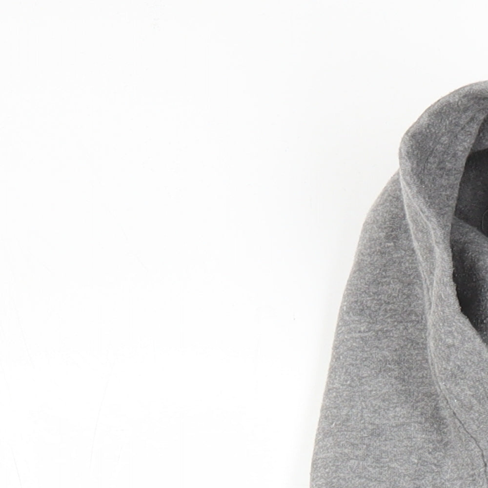 Soul & Glory Boys Grey Cotton Full Zip Hoodie Size 11-12 Years Zip