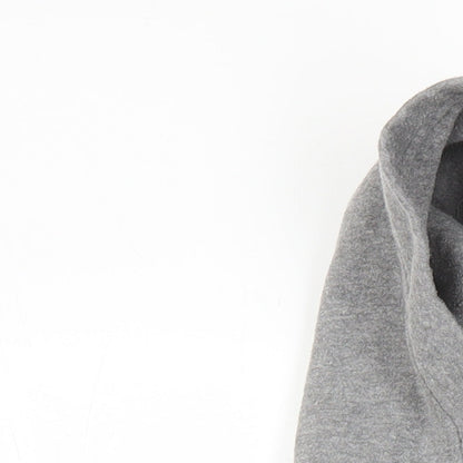 Soul & Glory Boys Grey Cotton Full Zip Hoodie Size 11-12 Years Zip