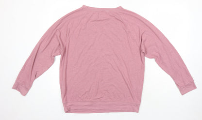 Womens UK Size M NEXT Pink Pullover Sweatshirt