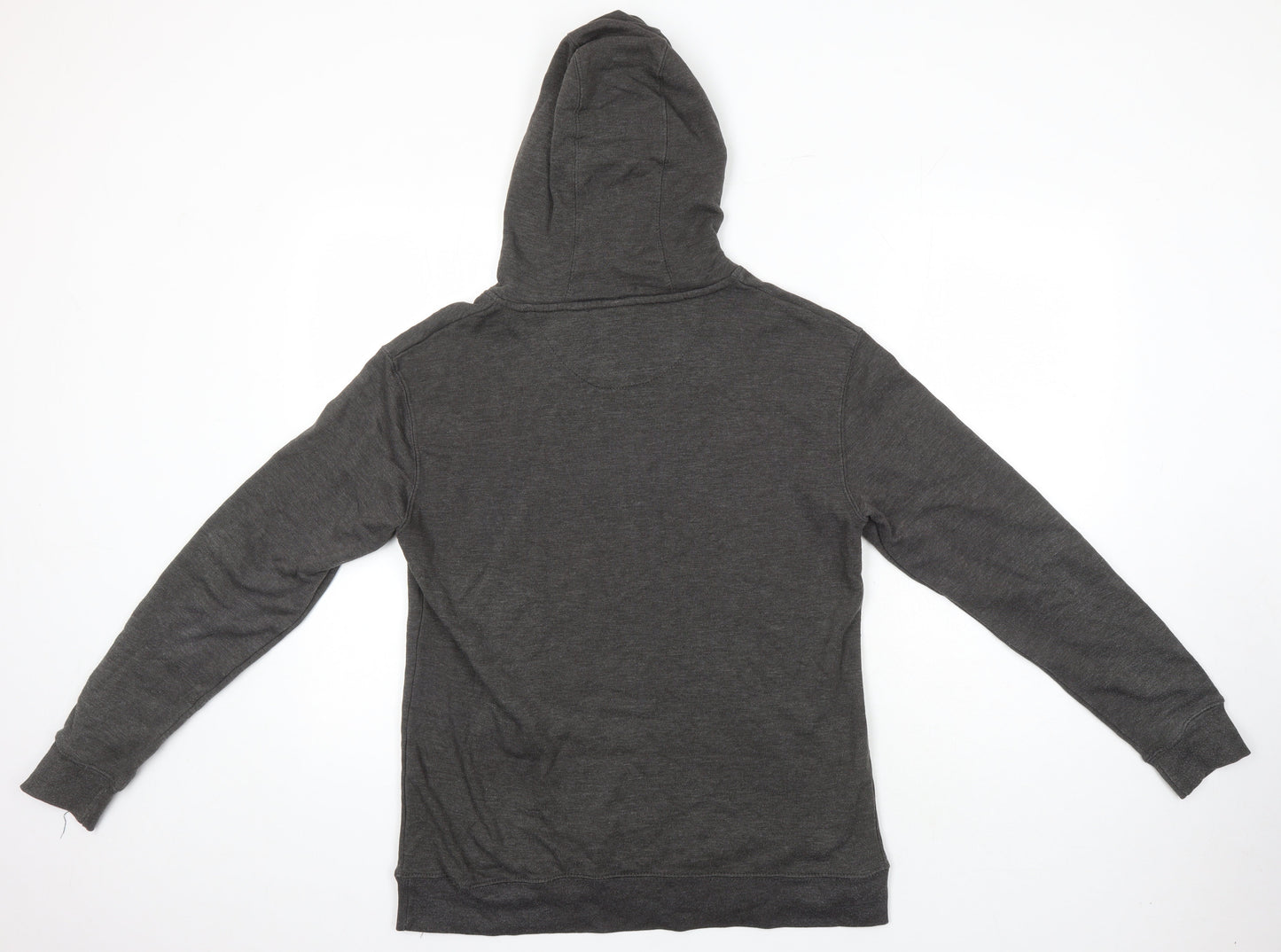 Lane Seven Womens Grey Cotton Pullover Hoodie Size L
