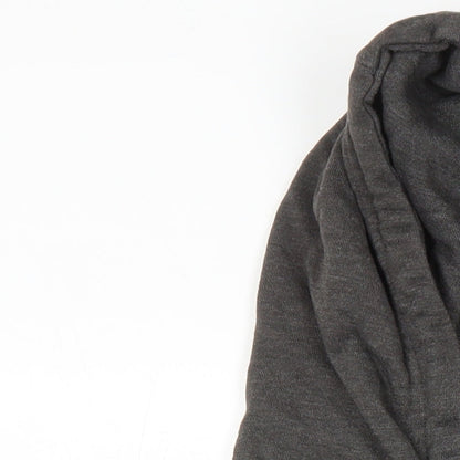 Lane Seven Womens Grey Cotton Pullover Hoodie Size L