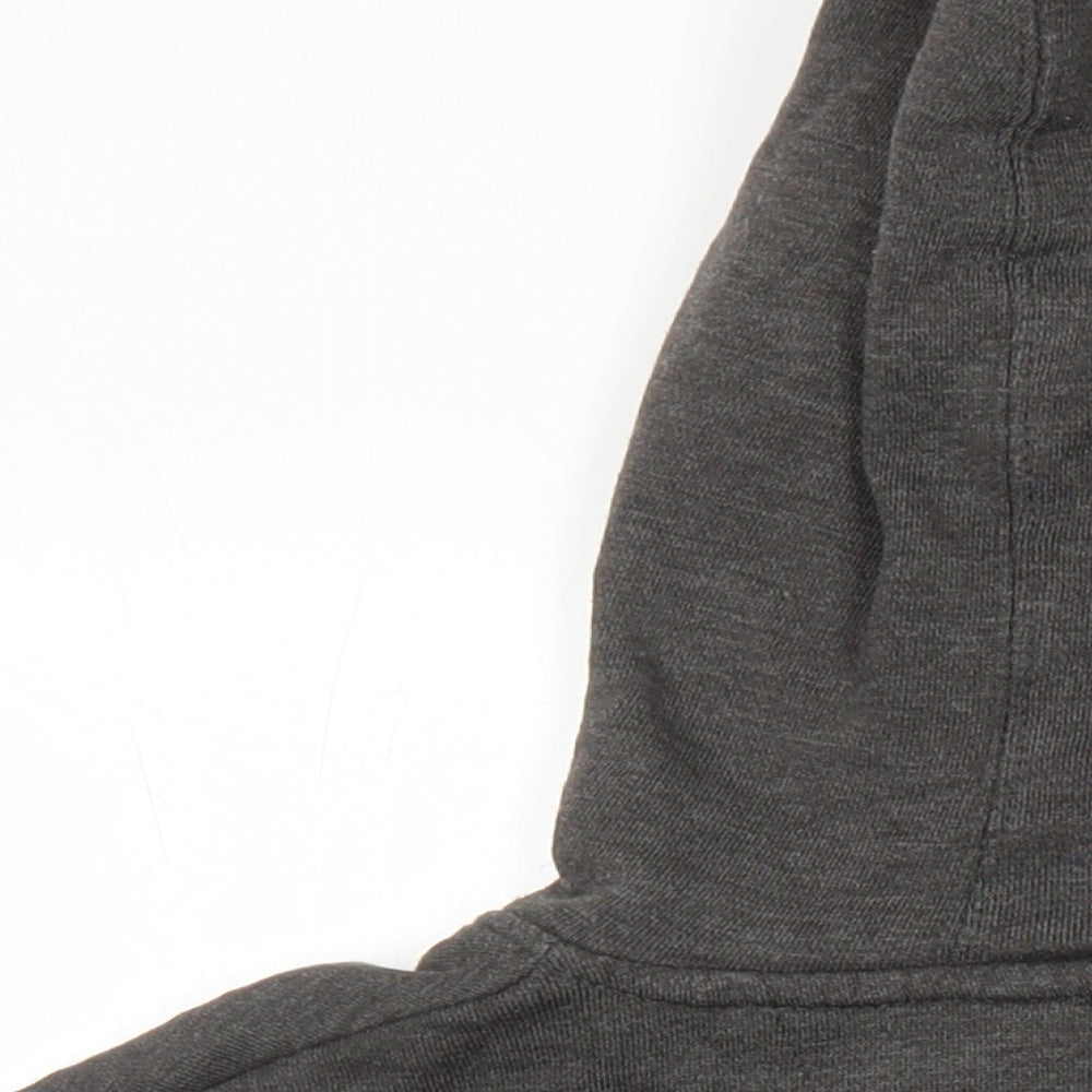 Lane Seven Womens Grey Cotton Pullover Hoodie Size L
