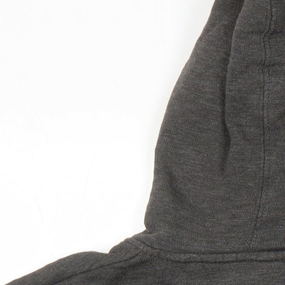 Lane Seven Womens Grey Cotton Pullover Hoodie Size L