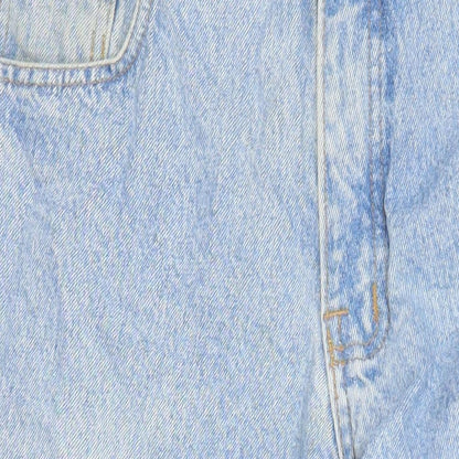 Denim Company Womens Blue Cotton Mom Jeans Size 34 in L27.5 in Regular
