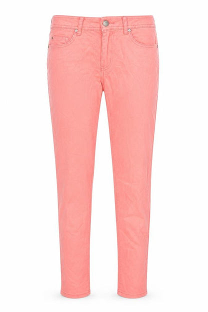 Womens UK Size 10 F&F Regular Fit Skinny Pink Jeans