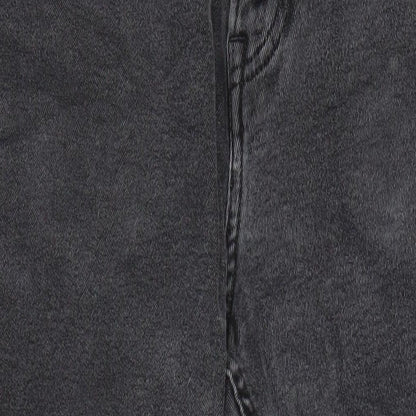 H&M Mens Black Cotton Skinny Jeans Size 33 in L30 in Extra-Slim