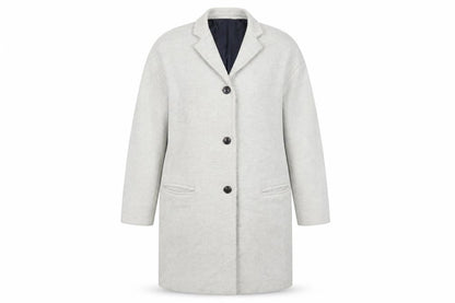 Womens UK Size XS Gap Grey Overcoat