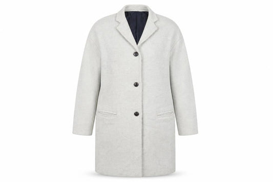 Womens UK Size XS Gap Grey Overcoat