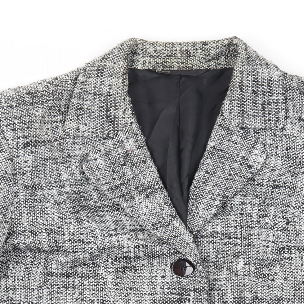 Womens UK Size 12 BHS Grey Jacket