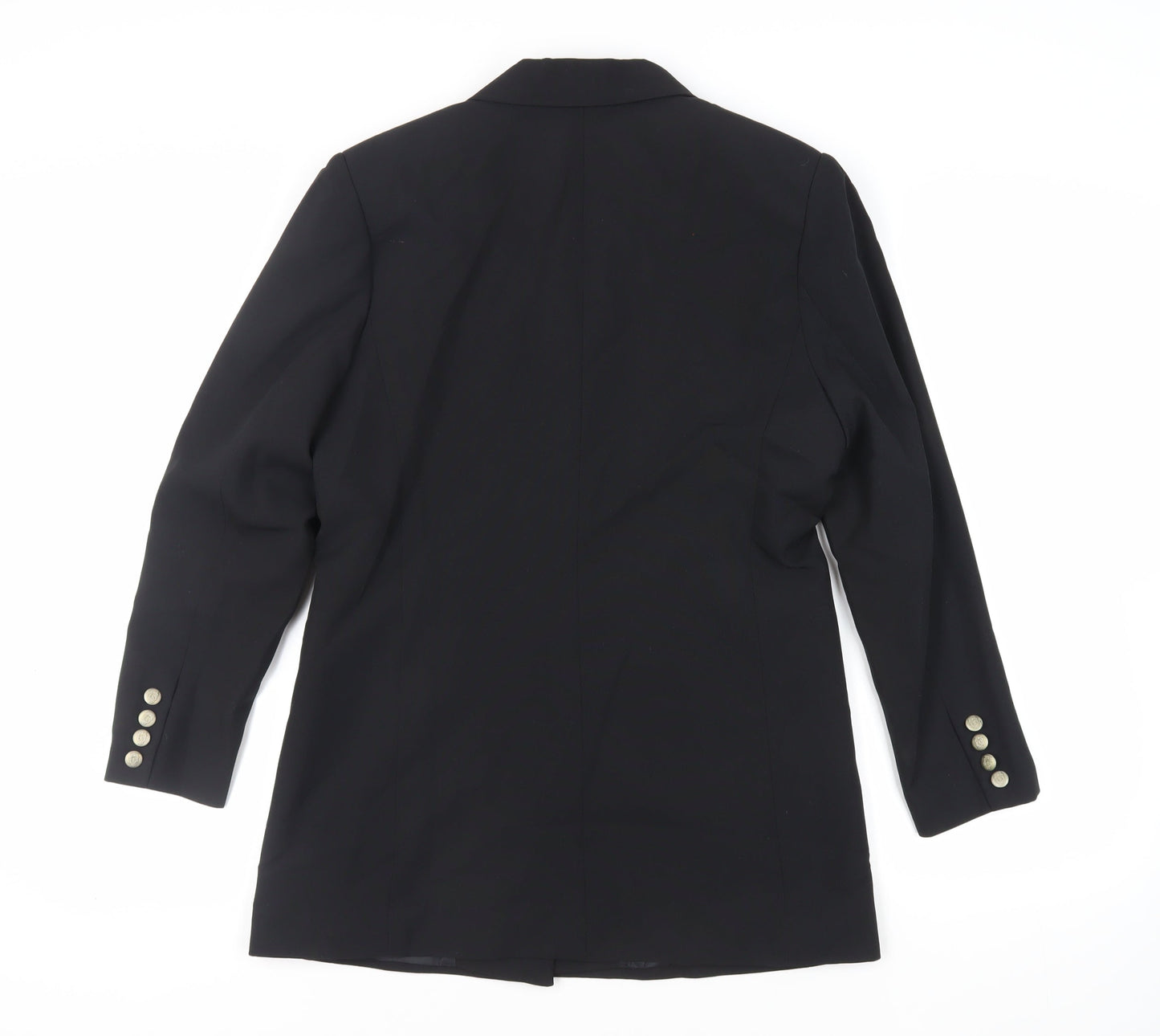 Womens UK Size 12 Classic Woman Black Jacket