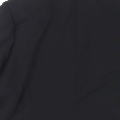 Womens UK Size 12 Classic Woman Black Jacket