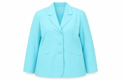 Essentials Collection Womens Blue Jacket Blazer Size 20 Button