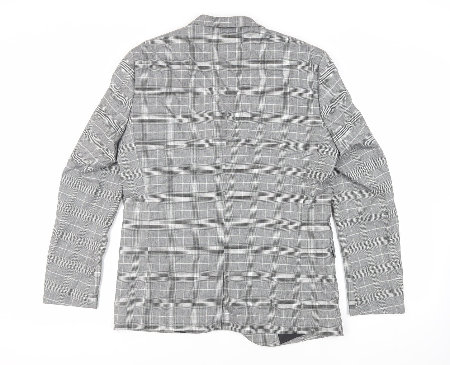 Mens UK Size 42 H&M Regular Grey Suit Jacket