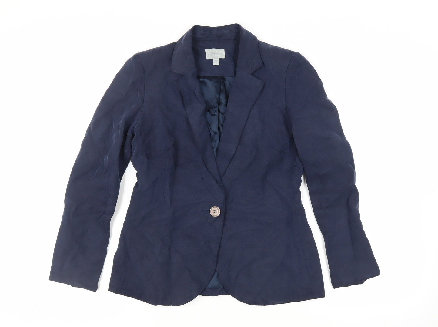 Womens UK Size 10 H&M Blue Jacket