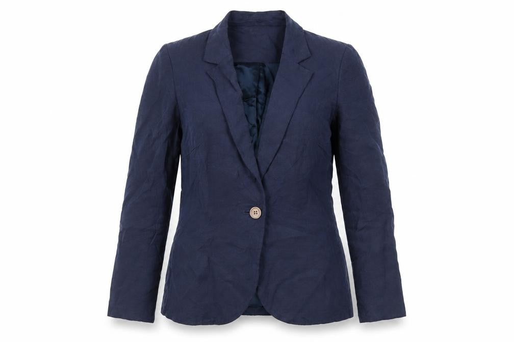 Womens UK Size 10 H&M Blue Jacket