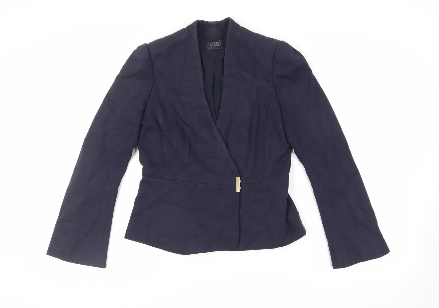 Womens UK Size 10 Marks and Spencer Blue Jacket