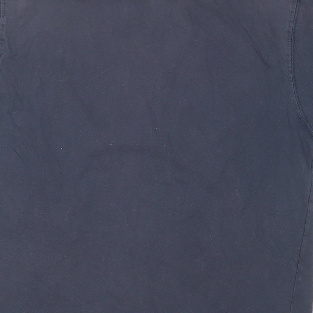 Soul Star Boys Blue Cotton Basic T-Shirt Size 13 Years Crew Neck Pullover