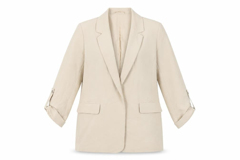 Womens UK Size M Pull&Bear Beige Jacket