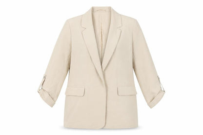 Womens UK Size M Pull&Bear Beige Jacket