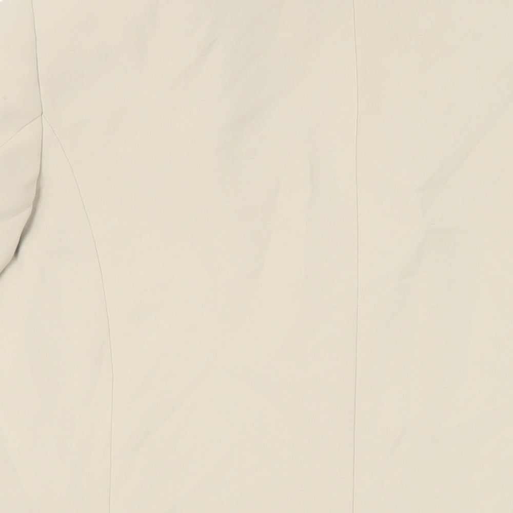 Pull&Bear Womens Beige Jacket Blazer Size M - Open