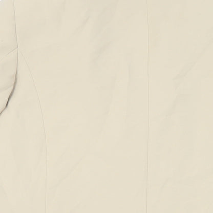 Pull&Bear Womens Beige Jacket Blazer Size M - Open