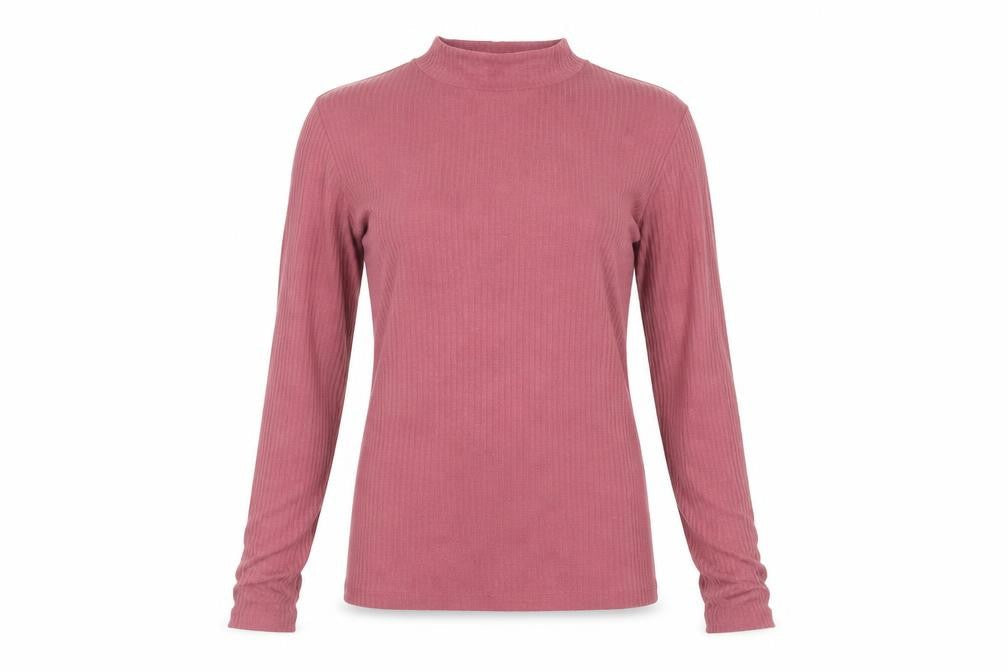 Womens UK Size 8 River Island Purple Basic T-Shirt