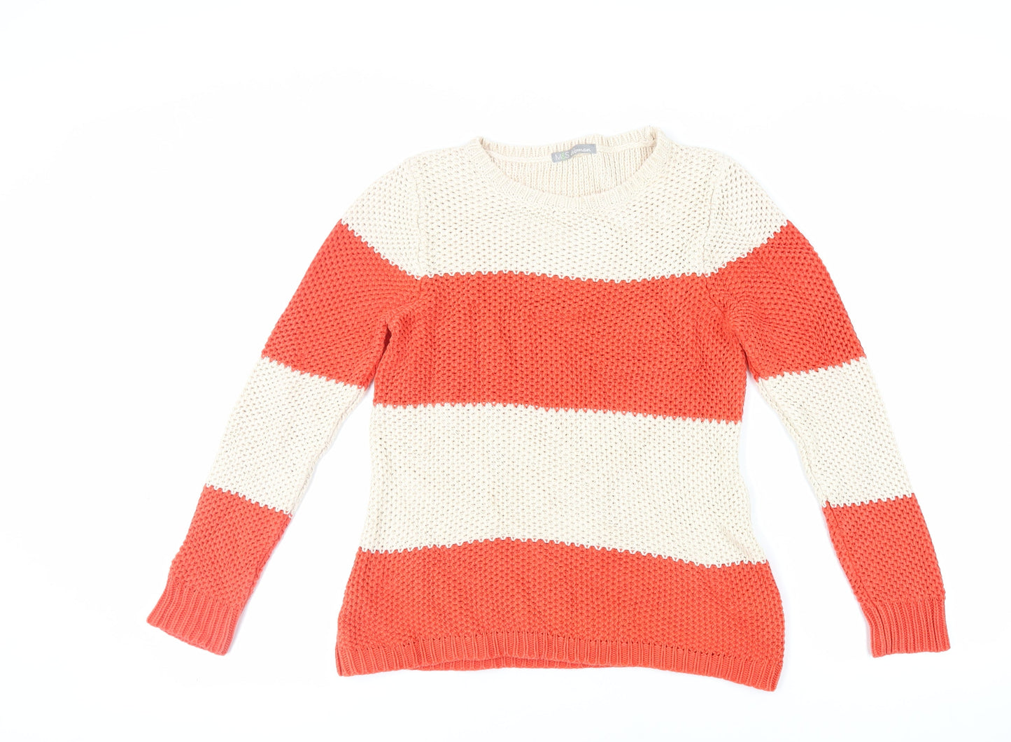 Womens UK Size 12 Marks and Spencer Red Pullover Jumper