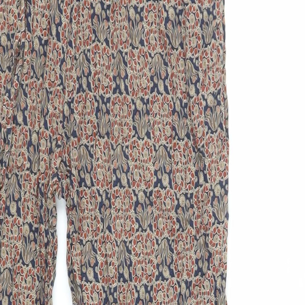 Womens UK Size S Zara Regular Fit  Brown Trousers