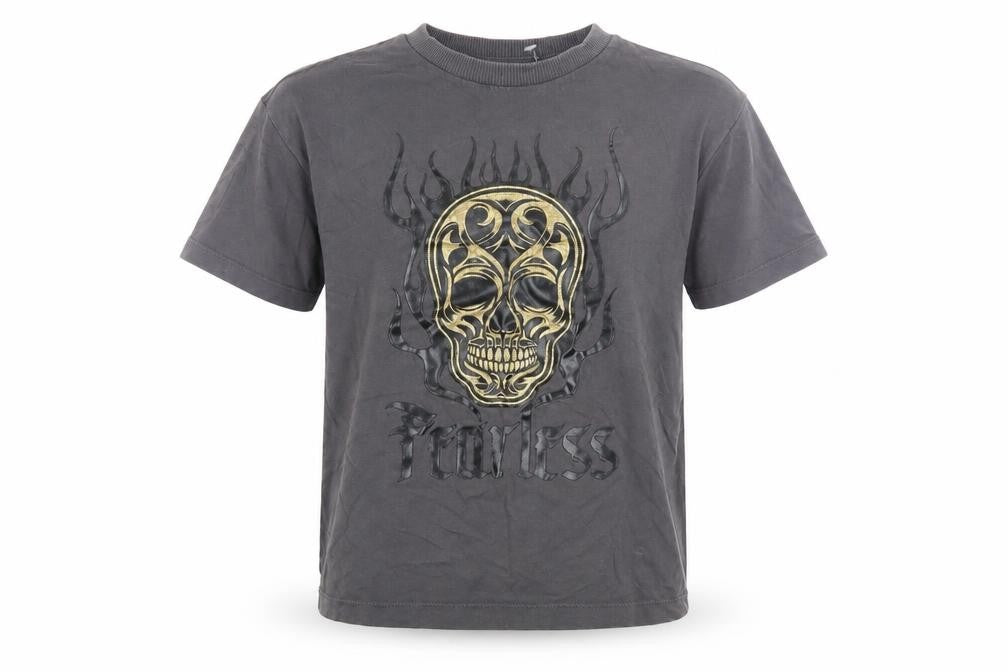 Next Boys Grey Cotton Pullover T-Shirt Size 5 Years Crew Neck Pullover - Pirate