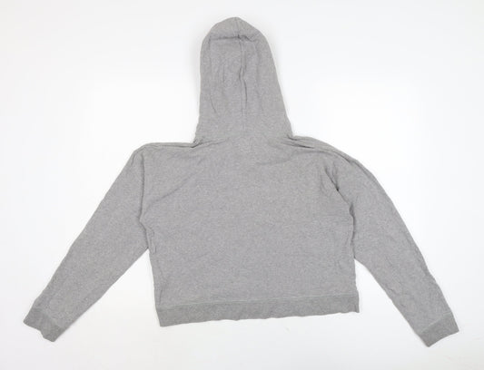 Womens UK Size 12 Jack Wills Grey Pullover Hoodie