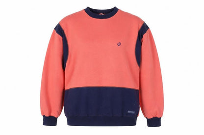 Dash Womens Pink Cotton Pullover Sweatshirt Size L