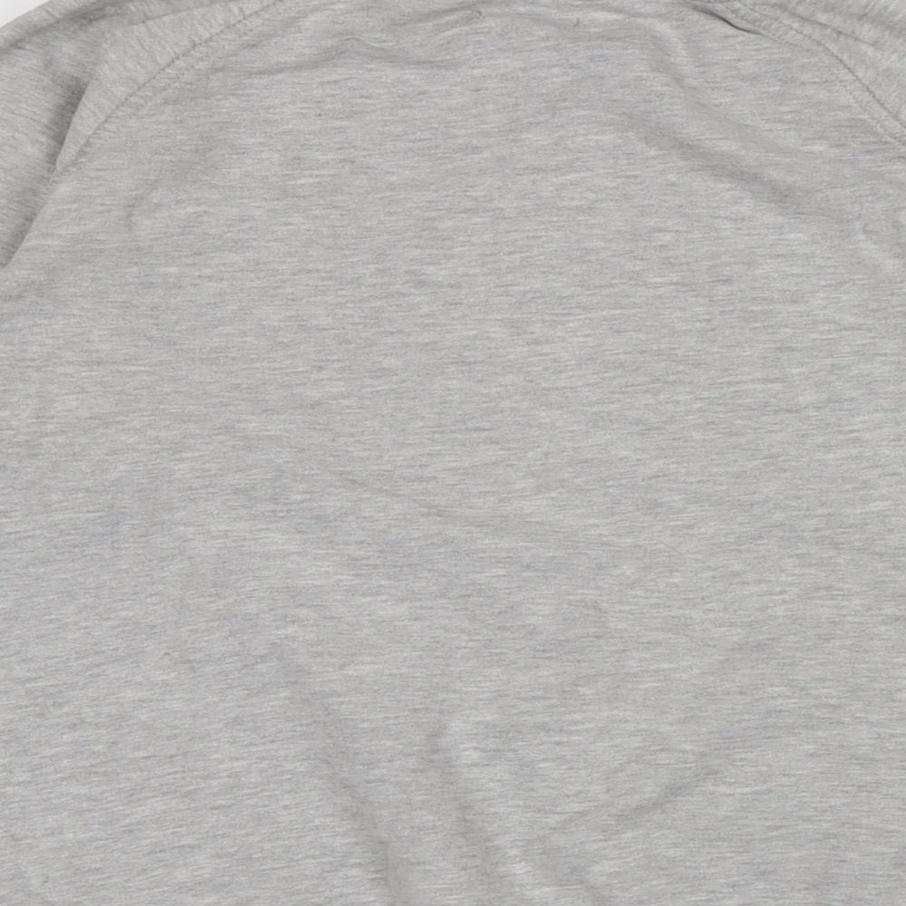NEXT Girls Grey Cotton Pullover Sweatshirt Size 11-12 Years