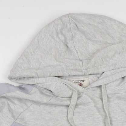 Womens UK Size M Pull&Bear Grey Pullover Hoodie