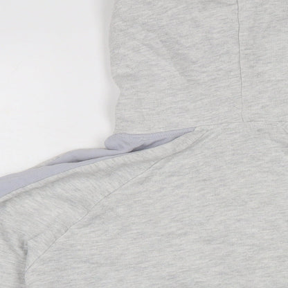 Womens UK Size M Pull&Bear Grey Pullover Hoodie
