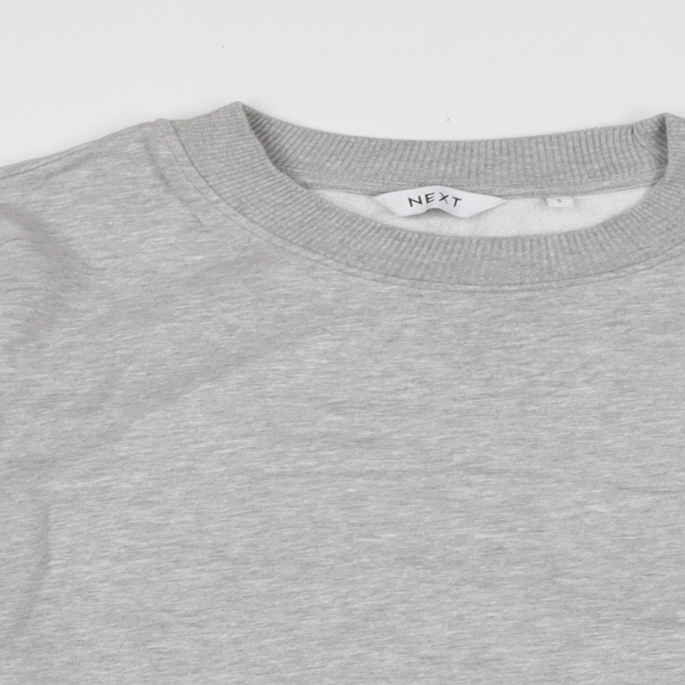 Womens UK Size S NEXT Grey Pullover Sweatshirt
