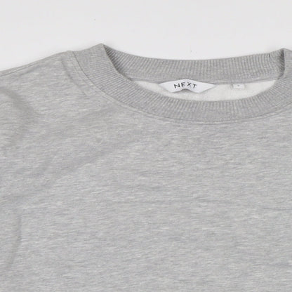 Womens UK Size S NEXT Grey Pullover Sweatshirt