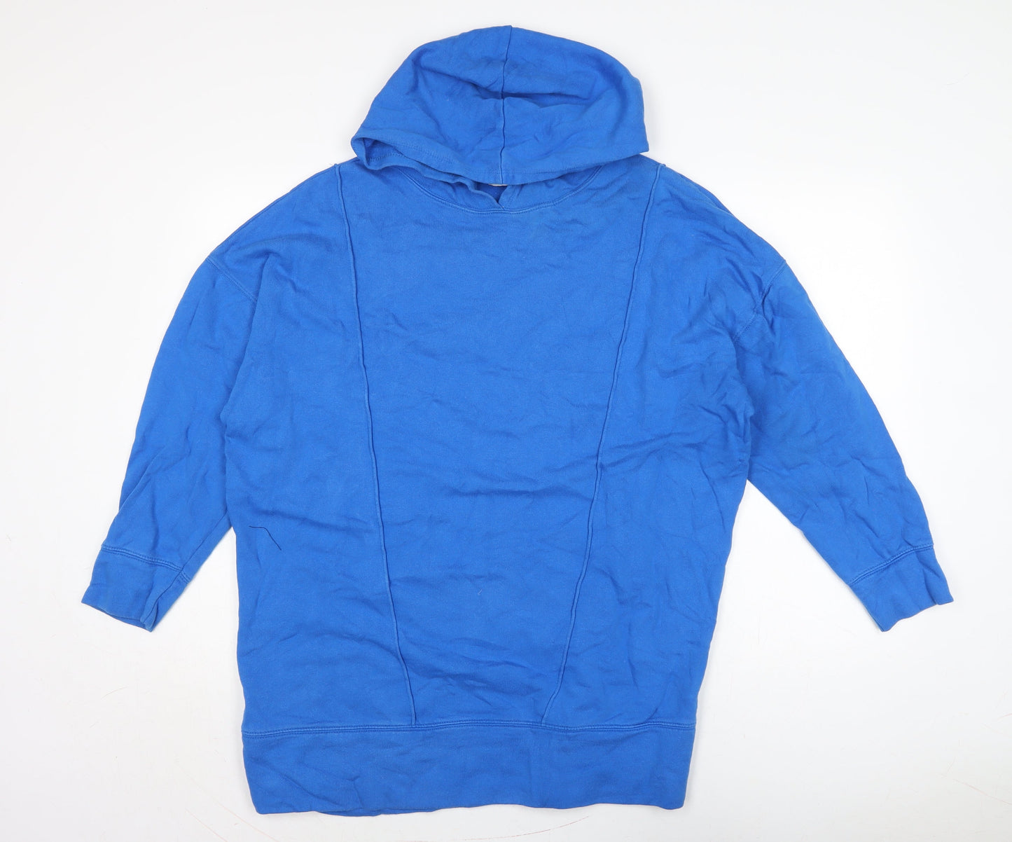 Womens UK Size 10 ASOS Blue Pullover Hoodie