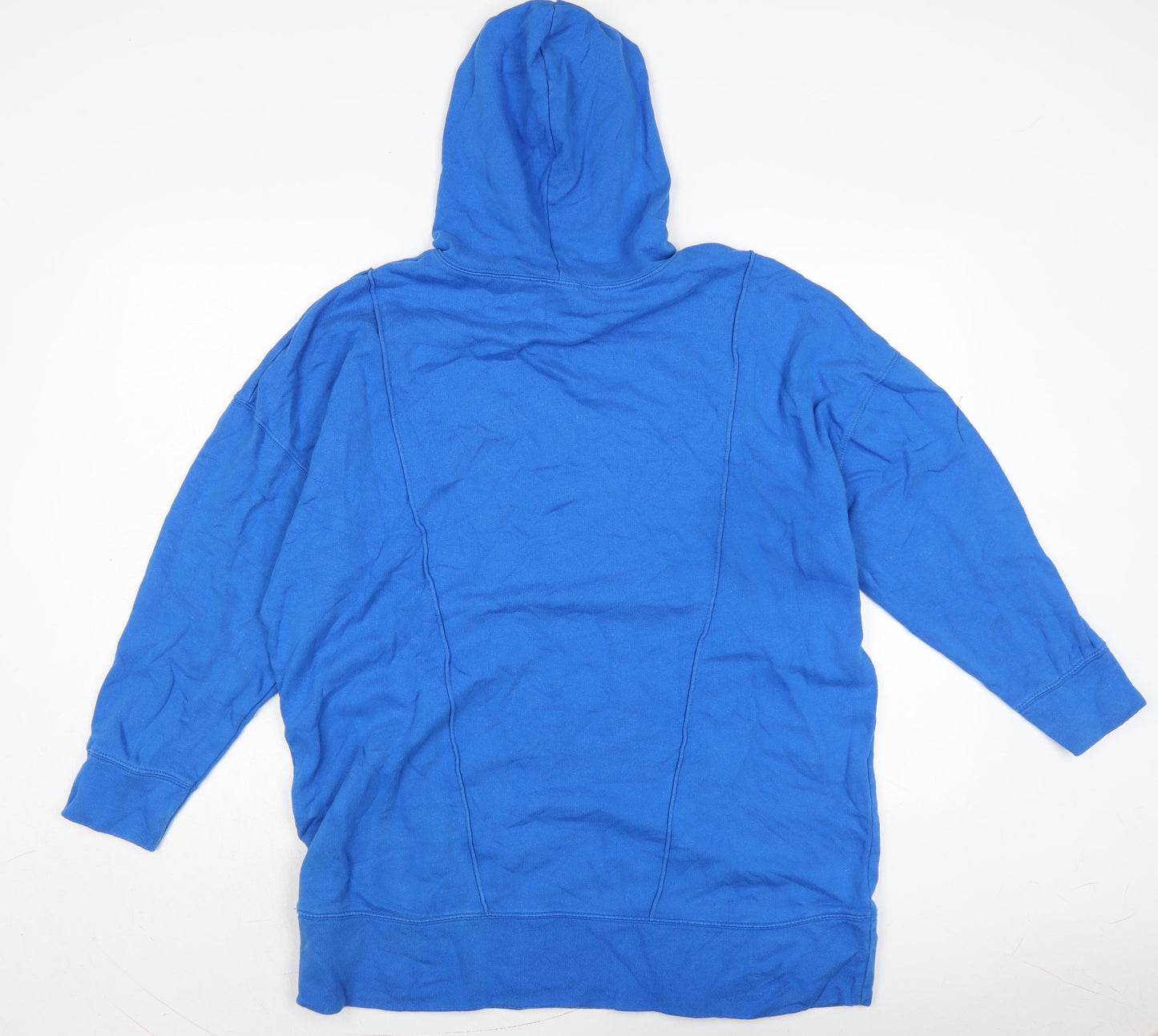 Womens UK Size 10 ASOS Blue Pullover Hoodie