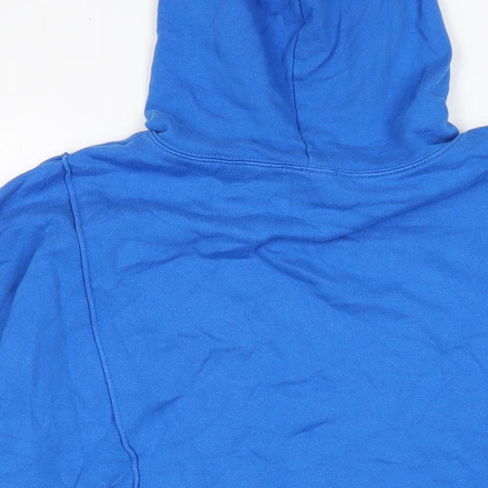 Womens UK Size 10 ASOS Blue Pullover Hoodie