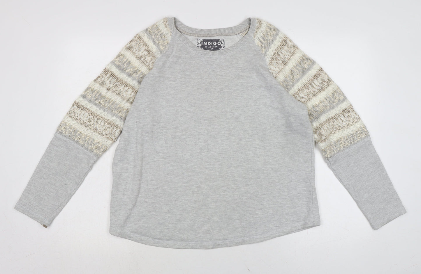 Womens UK Size 14 Marks and Spencer Grey Pullover Jumper