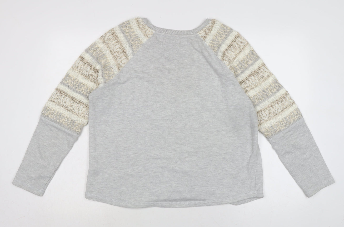 Womens UK Size 14 Marks and Spencer Grey Pullover Jumper