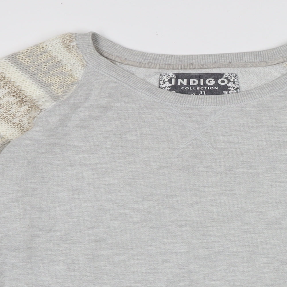 Womens UK Size 14 Marks and Spencer Grey Pullover Jumper