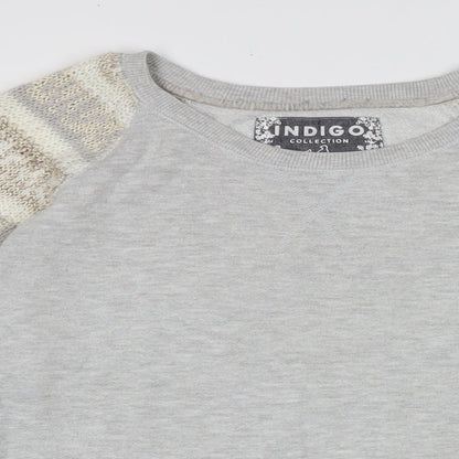Womens UK Size 14 Marks and Spencer Grey Pullover Jumper