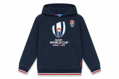 Rugby world cup Boys Blue Cotton Pullover Hoodie Size 11-12 Years