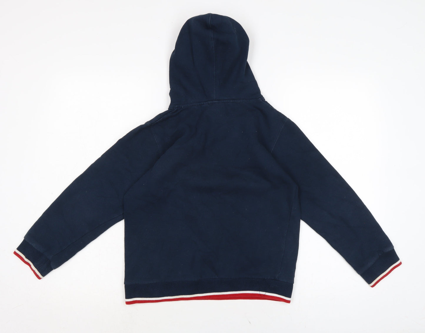 Rugby world cup Boys Blue Cotton Pullover Hoodie Size 11-12 Years