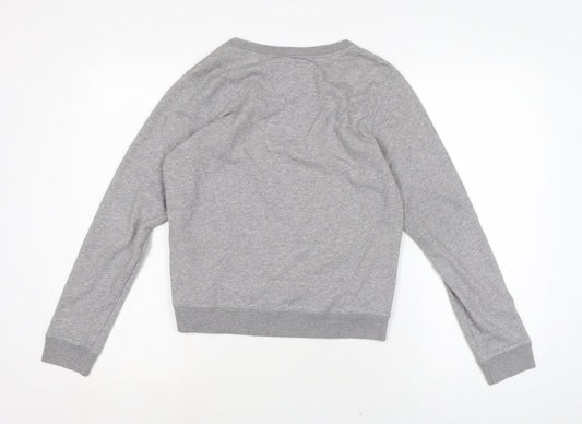 Womens UK Size 8 Jack Wills Grey Pullover Sweatshirt