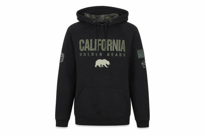 collosseum Mens Black Geometric Cotton Pullover Hoodie Size M