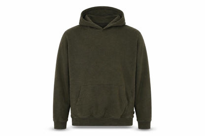 Mens UK Size L Burton Green Pullover Hoodie