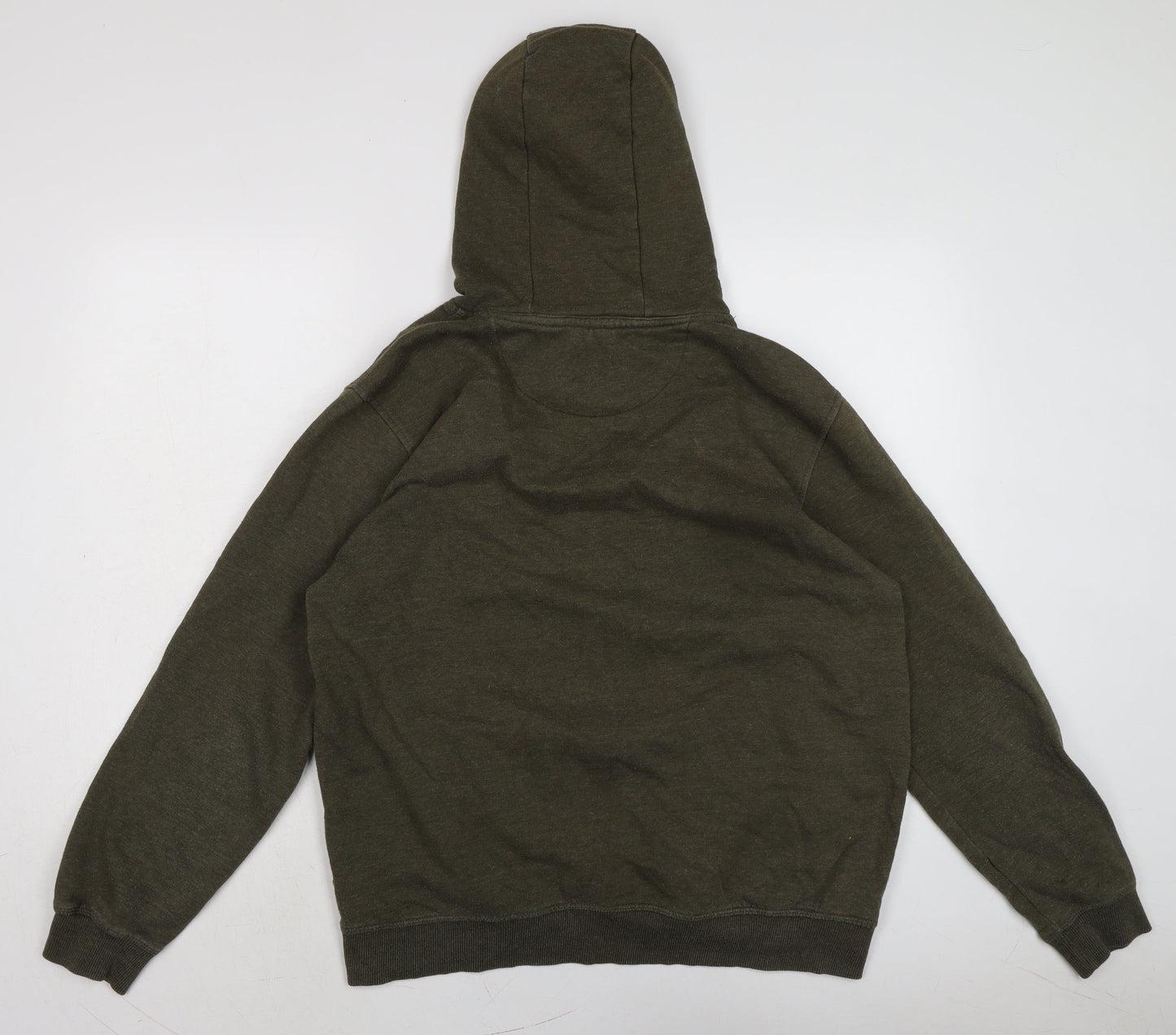 Mens UK Size L Burton Green Pullover Hoodie